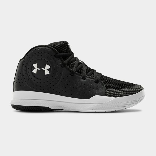 Under Armour Jet 2019 - Chlapcenske Basketbalove Topanky - Čierne/Biele